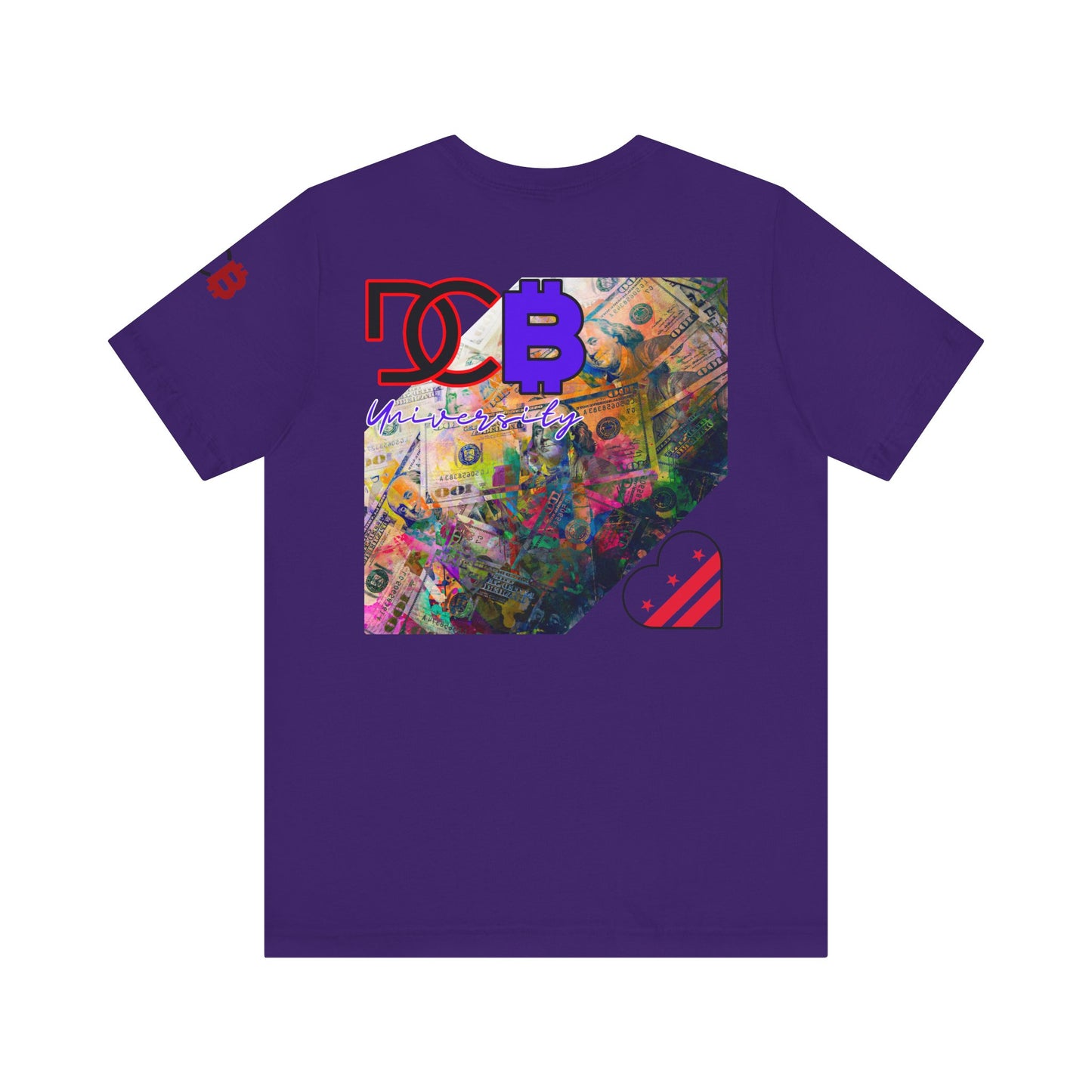 Unisex Graphic Tee, Vibrant Money Design Tee, Casual Streetwear, Crypto Enthusiast Gift, Trendy Statement Shirt, Unique Art T-Shirt