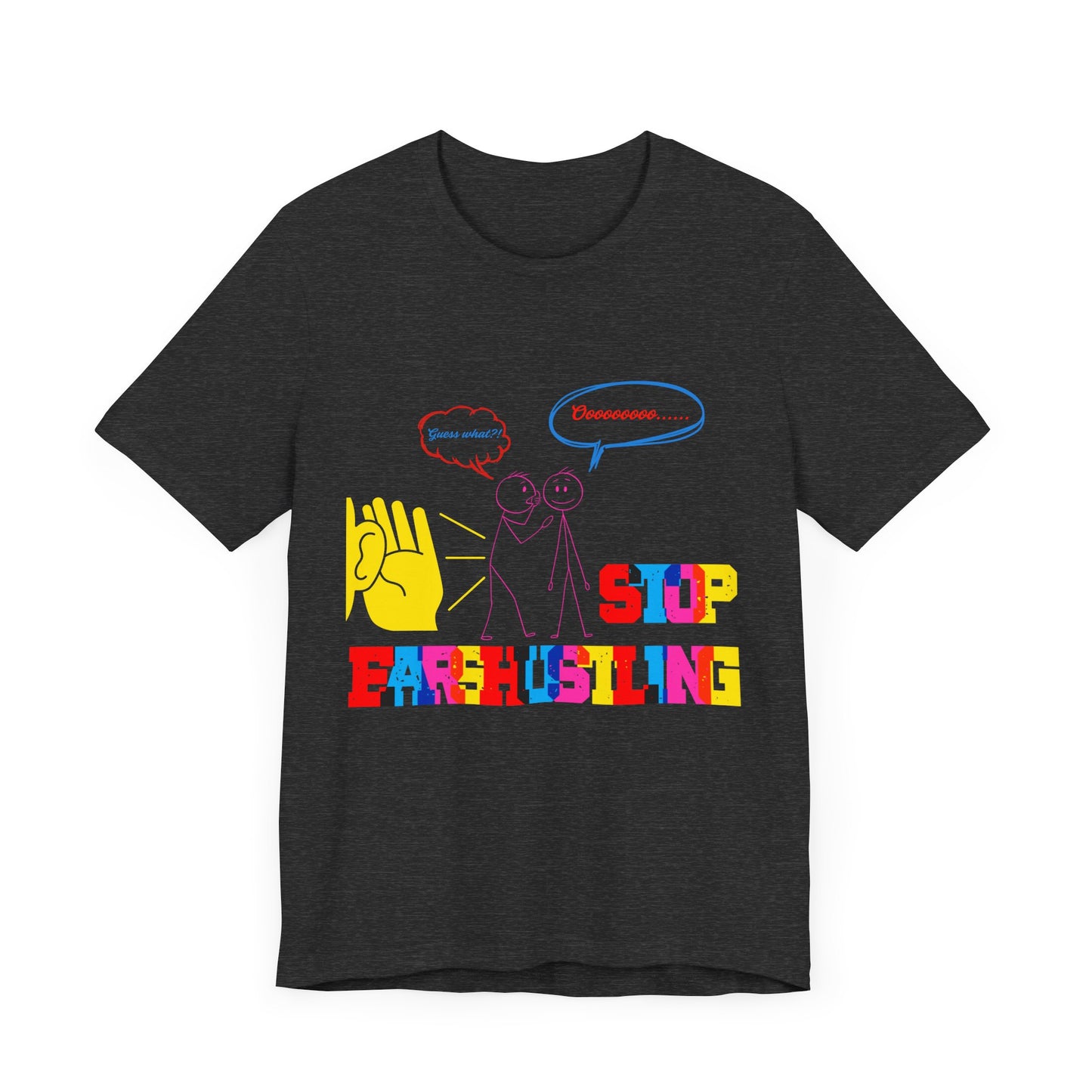 Stop Earhustling Unisex Jersey Tee
