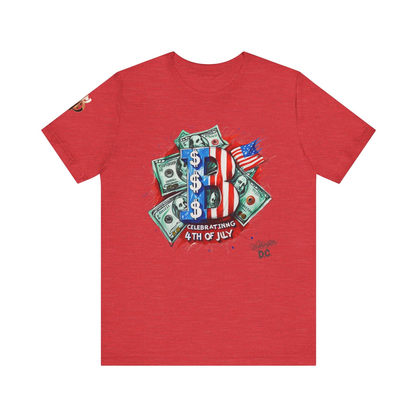 District Billionaire Tee | Unisex 4th of July Shirt, Independence Day Gift, Casual Summer Top, Funny Graphic Tee, Freedom Wear