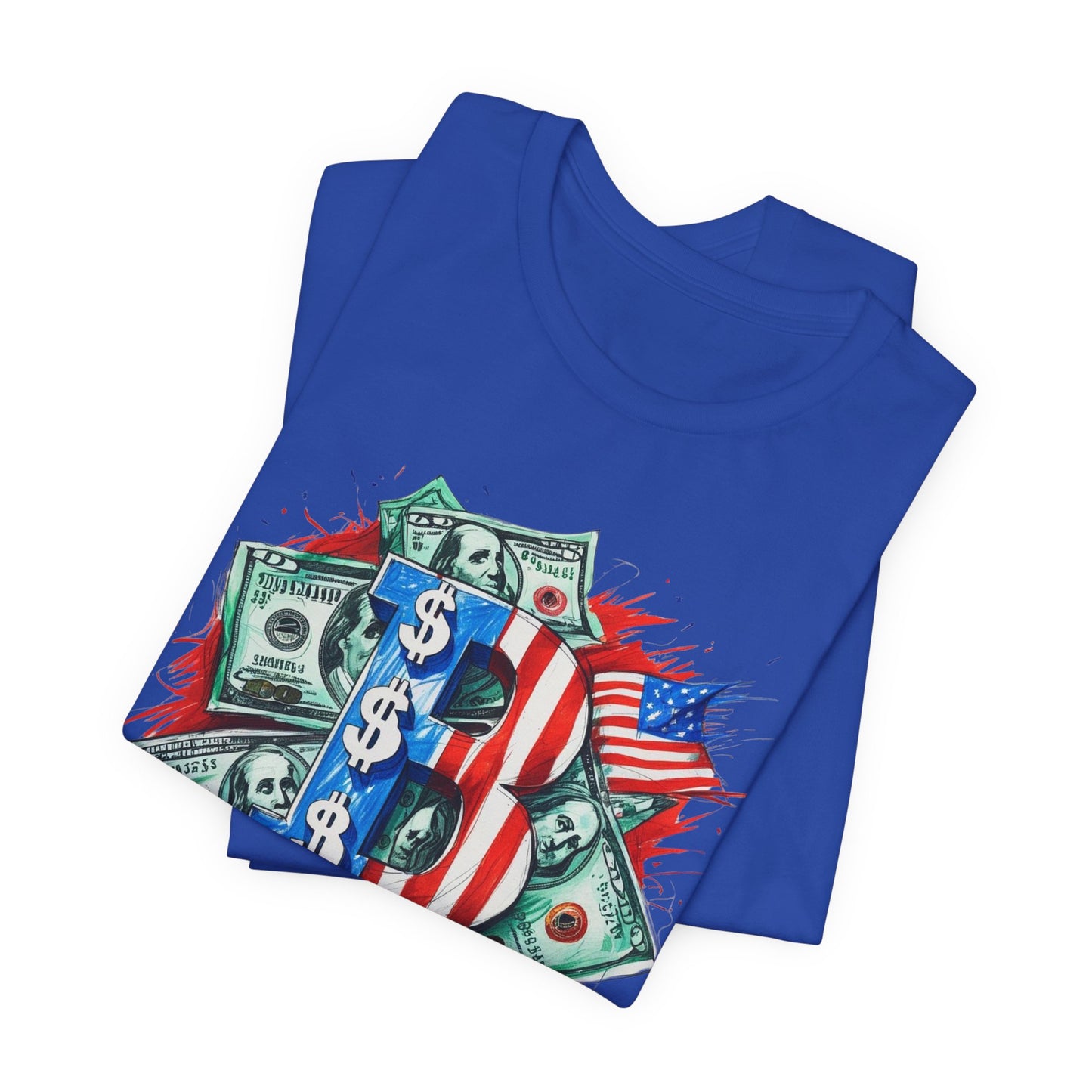 District Billionaire Tee | Unisex 4th of July Shirt, Independence Day Gift, Casual Summer Top, Funny Graphic Tee, Freedom Wear