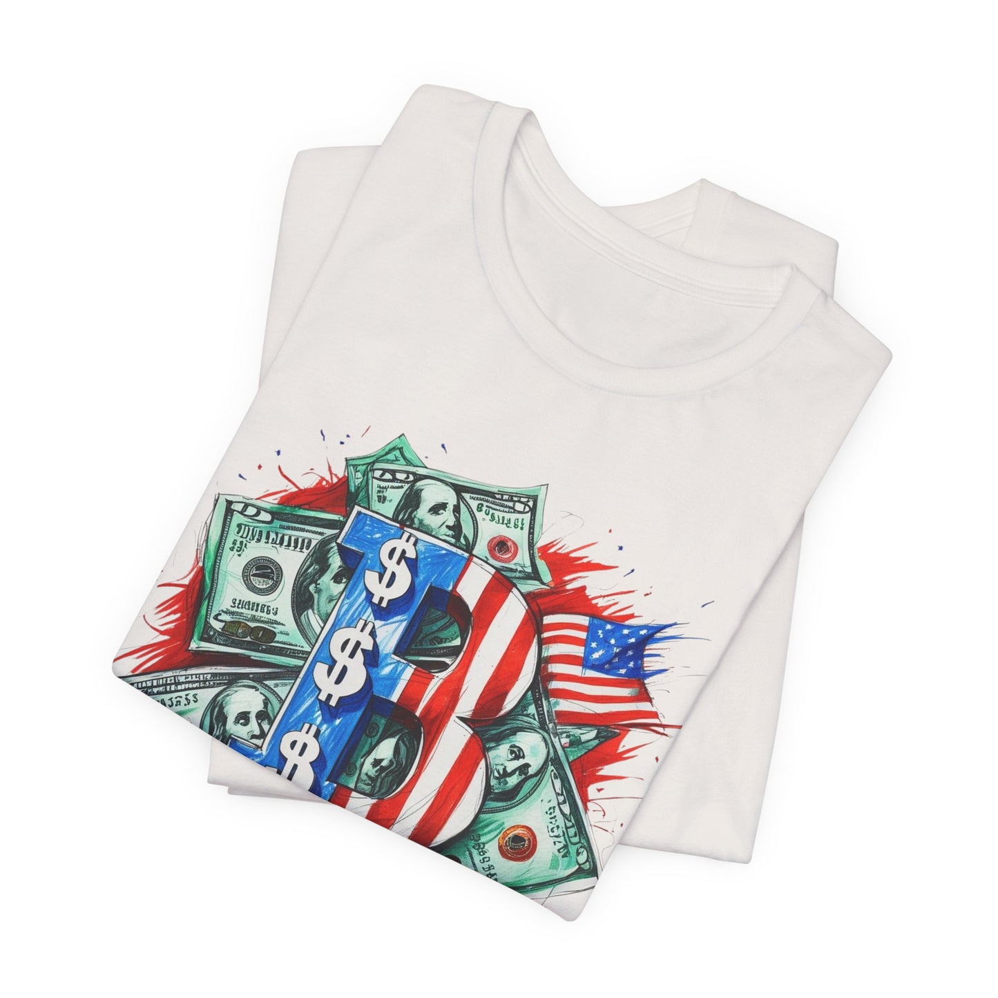 District Billionaire Tee | Unisex 4th of July Shirt, Independence Day Gift, Casual Summer Top, Funny Graphic Tee, Freedom Wear