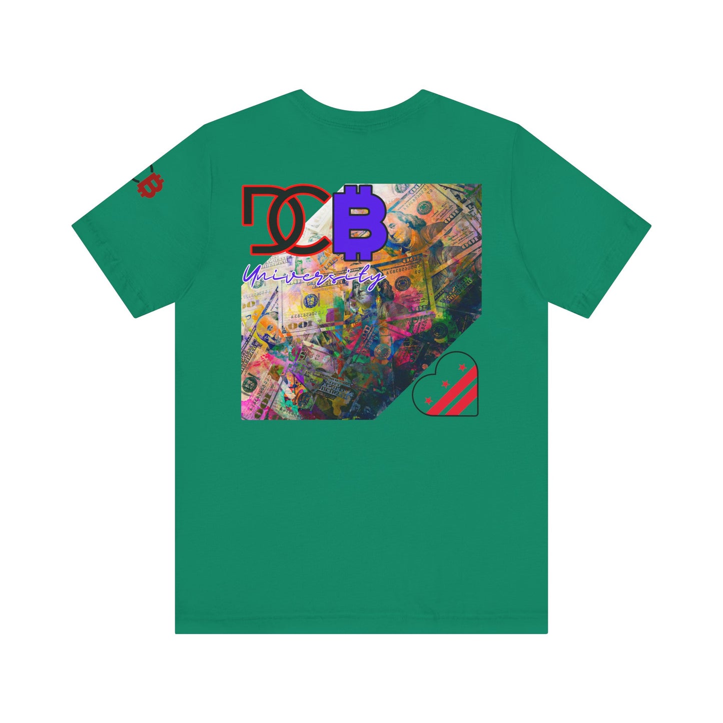Unisex Graphic Tee, Vibrant Money Design Tee, Casual Streetwear, Crypto Enthusiast Gift, Trendy Statement Shirt, Unique Art T-Shirt