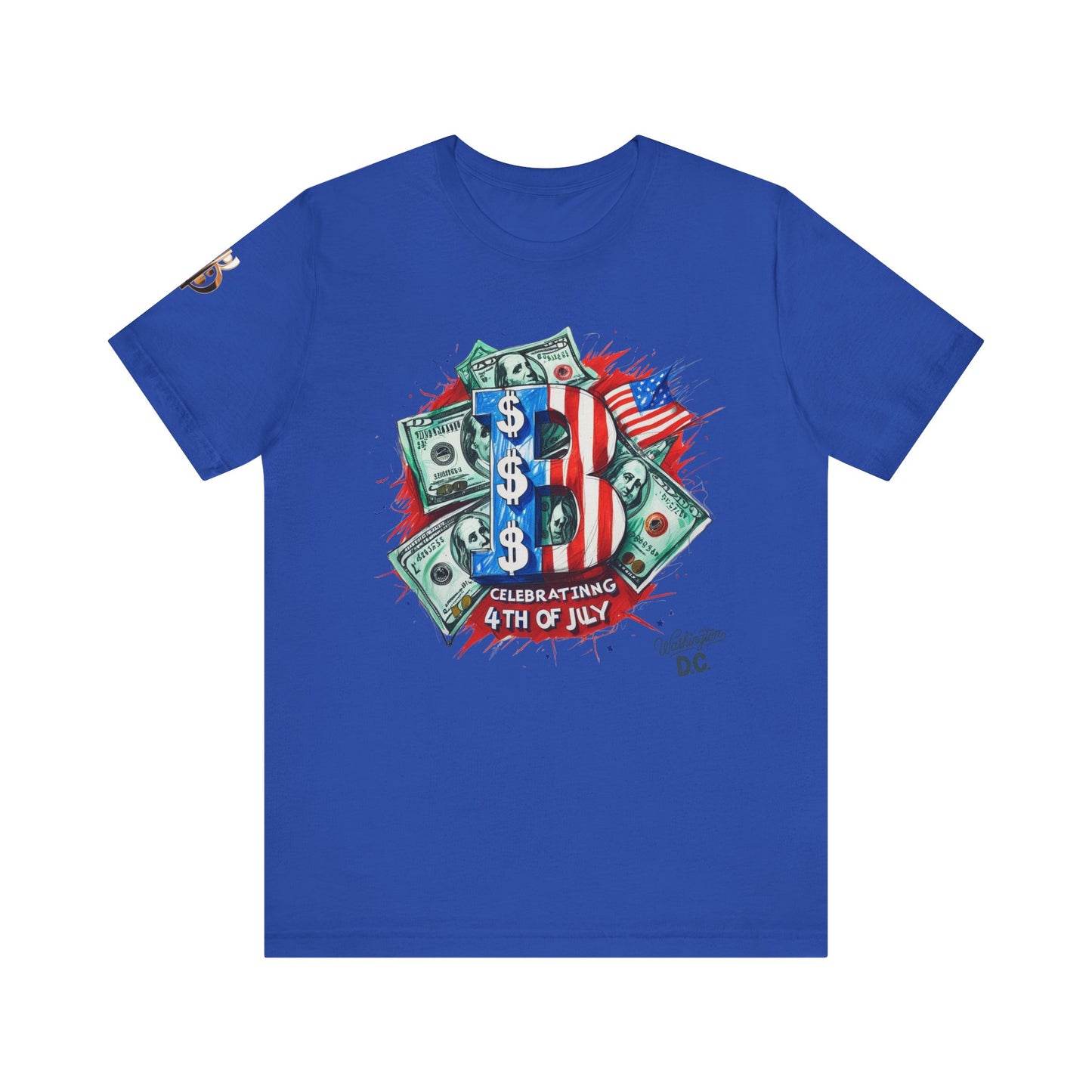 District Billionaire Tee | Unisex 4th of July Shirt, Independence Day Gift, Casual Summer Top, Funny Graphic Tee, Freedom Wear