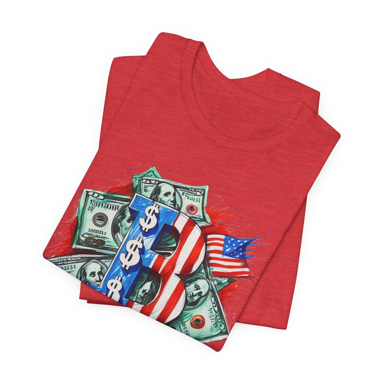 District Billionaire Tee | Unisex 4th of July Shirt, Independence Day Gift, Casual Summer Top, Funny Graphic Tee, Freedom Wear
