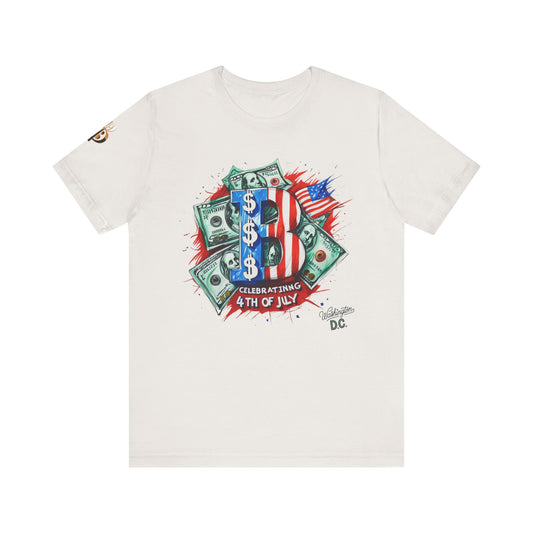 District Billionaire Tee | Unisex 4th of July Shirt, Independence Day Gift, Casual Summer Top, Funny Graphic Tee, Freedom Wear